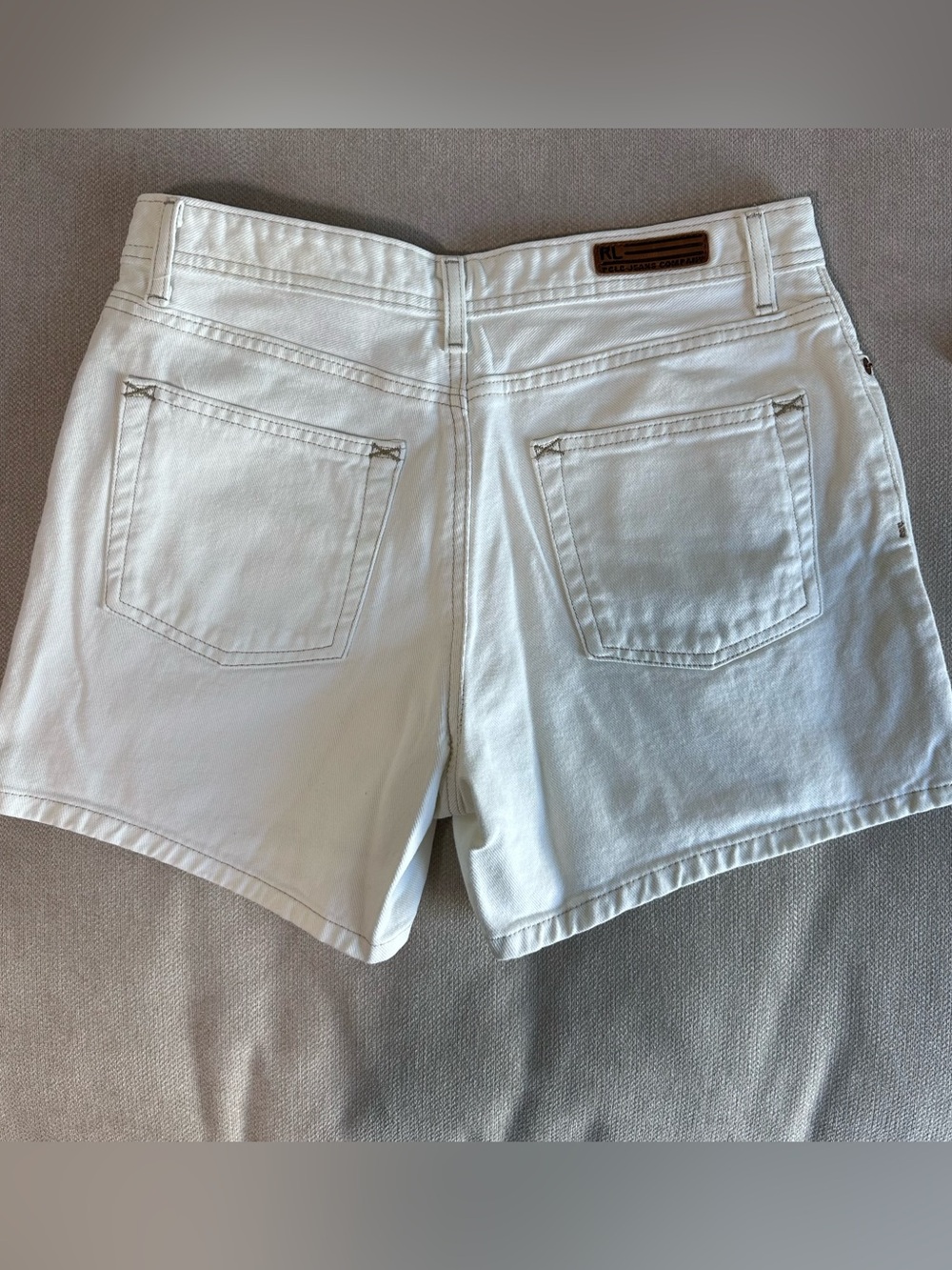 Ralph Lauren White Denim Jean Shorts